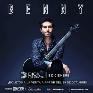 Benny Ibarra Instagram - MONTERREY!  Ahí les voy. Otra vez. @dionlivecenter 8 de diciembre. Alguien gusta?