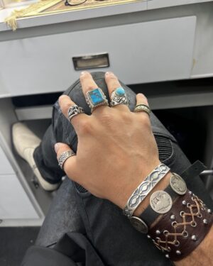 Benny Safdie Instagram - Season 2 of Green Queen meant some new rings.