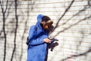 Benny Safdie Instagram - Messing around with 35mm after 20 years of working with 120. It’s good to shake things up.