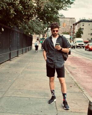 Berker Güven Instagram - #newyorkcity diaries with a smile on top