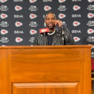 Bernard Harvey Instagram - If you know me you know this made my day. Thank you @graciehunt and the @chiefs for giving us a tour of the stadium!! Being from Kansas City makes this even better!! 
Now all I need is my contract so I can suit up next season lol.