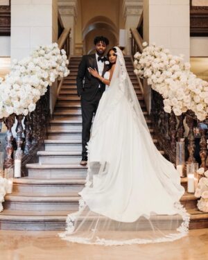 Bernard Harvey Instagram - Happy Anniversary my love ❤️ I can’t believe it’s been one year already. It feels like this was last month lol. We are truly lost in time. You are a once in a lifetime woman and we are so strong together. The sky is the limit to all the amazing things we’re going to accomplish and who we’re going to become. I’m so grateful that I get spend life with you. Cheers 🥂to our first year down and a lifetime to go. I love you my love, Happy Anniversary!! @felishafury