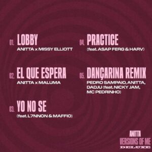 Bernard Harvey Instagram - Big record with my sis @anitta “Practice” ft. myself and @asapferg out now!!!