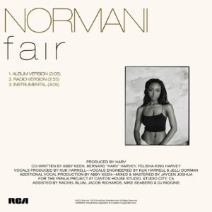Bernard Harvey Instagram - Big week with my sis @normani “Fair” in 3 days!! I love this record so much can’t wait for world to hear this!..oh and we’re just getting started. 💼

Produced by me 
✍🏽 by: @felishafury @the.absolutely & @normani 
Vocal produced by: @officialkukharrell 
Mixed by: @jaycenjoshua 
Vocal engineer: @markparfitt_