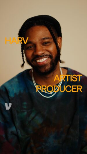 Bernard Harvey Instagram - Artist and chart-topping Producer @harv reflects on early days of creating and how $20 can immediately step up your game as an emerging artist. Share a creator we should know about in the comments. #VenmoTips