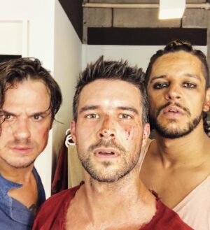 Bernardo Velasco Instagram - #tbt de um camarim sanguinário! 
#tb #tbt #novela
