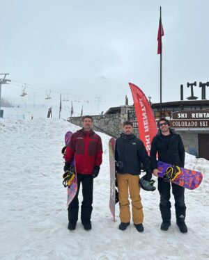 Bernardo Velasco Instagram - El Colorado dump 🇨🇱 ❄️🏂⛄️
