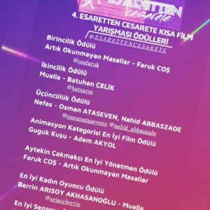 Berrin Arısoy Instagram - @esarettencesarete 🐞en iyi kadın oyuncu 🙏🏼teşekkür ediyorum