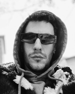 Bertan Asllani Instagram - BW