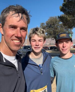 Beto O'Rourke Instagram - Reunited, El Paso half marathon