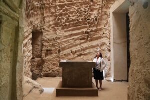 Bettany Hughes Instagram - Exploring underground in #Egypt for remnants of the Lighthouse at #Alexandria #SevenWonders - what an honour/adventure X