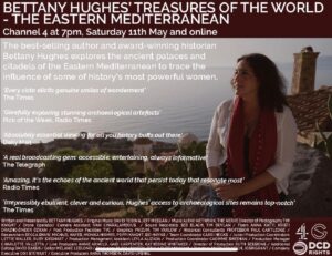 Bettany Hughes Instagram - Hello lovely people! Finale of #Treasures in 10 mins on #Channel4 featuring #Greece #Turkey #Albania 🥰