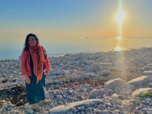 Bettany Hughes Instagram - Good morning! The remarkable beauty of the #Baltic in #Estonia - where many #Viking #myths are set - come to join me to explore this Sat 7pm #channel4 x