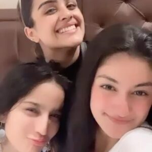 Bhavna Choudhary Instagram - After waiting for more than an year, finally sharing my most cherished album from the sets of FARREY. Eternally grateful for working with the most talented and inspiring artists. Special mention to @ronitboseroy sir and @juuhithesoniibabbar ma’am for being so warm and helping throughout our performances. And the mind behind it all @soumendra_padhi sir. And @vijayganguly sir for making MACHADE TABAHI possible keeping it raw, real and fun. Thank you for accepting me as Priyanka Didi, go watch the film at your nearest cinemas now! 😇✨🌷