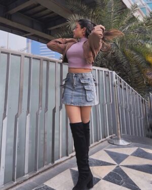 Bhavna Choudhary Instagram - 💜🩶