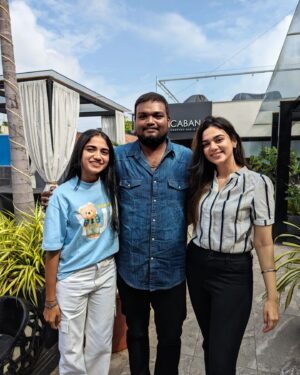 Bhavya Trikha Instagram - This post is for My Girls Maalss and Bhavvvsss... You both did extraordinary work as Suchi and Shruthi... I am really proud of you both... From teaching you both for your characters to mentoring you both now, we have traveled a long way... I wanted to post this on a very special day, and I'm posting this today... Because It's Joe's 25th successful day in theaters... Really happy to see you both reaching great heights... ❤️❤️❤️ Cheerrrssss... 🍻🍻🫂🫂

#joe ##25thdayofjoe #malavikamanoj #bhavyatrikha