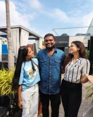 Bhavya Trikha Instagram - This post is for My Girls Maalss and Bhavvvsss... You both did extraordinary work as Suchi and Shruthi... I am really proud of you both... From teaching you both for your characters to mentoring you both now, we have traveled a long way... I wanted to post this on a very special day, and I'm posting this today... Because It's Joe's 25th successful day in theaters... Really happy to see you both reaching great heights... ❤️❤️❤️ Cheerrrssss... 🍻🍻🫂🫂

#joe ##25thdayofjoe #malavikamanoj #bhavyatrikha
