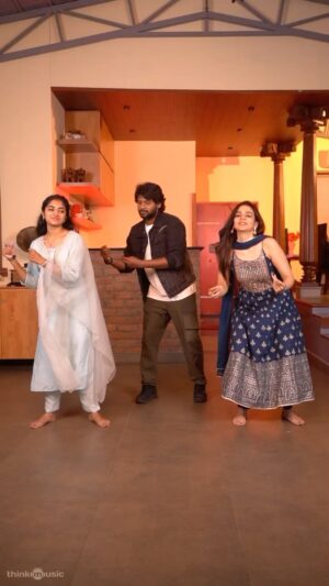 Bhavya Trikha Instagram - This is your cue to make reels for the peppy song! 
#CulturalSong 
▶️: https://youtu.be/IbWxOuFIR_o

Composed and arranged by: @siddhukumar Musical 🎹

A @hariharanram_24 🎬
⭐ing: @rio.raj

@rahul_kg_vignesh🎥
@varun_kg_official🎞✂️
Trailer cut✂️: @sakthipranesh1807

Co produced by @pannaibrothersoffl

Produced by @visioncinemahouse @arulanandhu.d @thisismathewo

All India Theatrical Release by
@sakthifilmfactory

@bhavyatrikha
@malavika_manojj
@anbu_thasan
@actoraegan
@vkvigneshkanna
@kevinfelson
@praveenalalithabhai
@elangokumanan
@vjrakesh_offl
@studiodigibi
@Abusdc
@chals_dance_director
@donechannel1 

#Joe