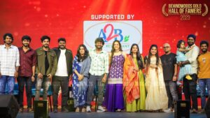 Bhavya Trikha Instagram - To receive the award for Lead Actress is a dream come true. Thank you for believing in me and my work. Thank you #joe @behindwoodsofficial ✨