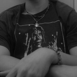 Bhumibhat Thavornsiri Instagram - the tee says it all 
pants from @crappygatsby 
shot by Pim Sasi