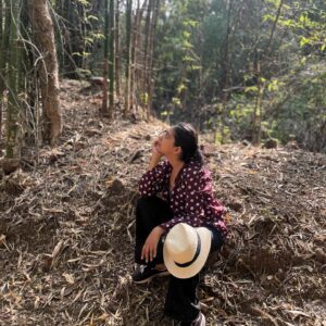 Bhumika Barot Instagram - Hello my love 💚💭🌳❄️