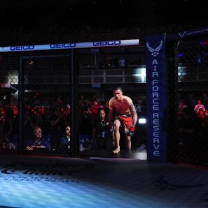 Biaggio Ali Walsh Instagram - There is no feeling like this… the emotions while walking towards that cage is indescribable. At the end of the day tho, it’s all an illusion.