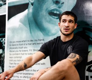 Biaggio Ali Walsh Instagram - Great quick trip to NYC to do some media for my upcoming fight August 23rd! 🗽 

📸: @trappfotos