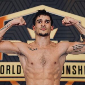 Biaggio Ali Walsh Instagram - Made weight! Words can’t come close to how grateful I am for this opportunity. Time to put on a show tomorrow!