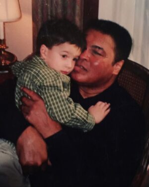 Biaggio Ali Walsh Instagram - Happy Birthday Poppy! You still inspire me to become a better fighter and an even better person each and everyday! Until we meet again 🕊️❤️