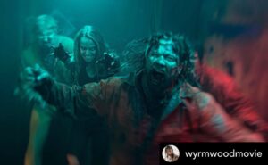 Bianca Bradey Instagram - It’s been a hot second since all things filming….! @wyrmwoodmovie thanks for the reminder today. Great times on set covered in dirt, sweat & blood 🩸🧟‍♀️ 

Posted • @wyrmwoodmovie #wyrmwoodapocalypse #fullthrottle