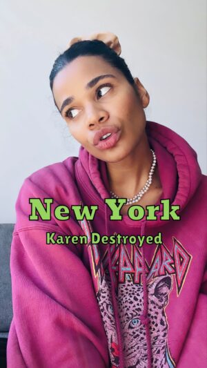 Bianca Cristovao Instagram - Fact check with @ulovelucie who was there 😛
#karen #newyork #truestory #truecrime #czechgirl #comedy