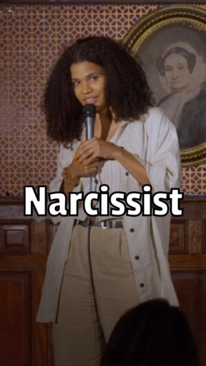 Bianca Cristovao Instagram - #narcissist #therapy #standup #standupcomedy #breakup