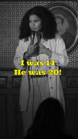 Bianca Cristovao Instagram - #standupcomedy #darkhumor #dating #growing