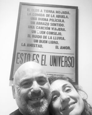 Bicho Gómez Instagram - Si ! Así es nuestro mundo nosotros siempre juntos! Amor @vero_pecollo