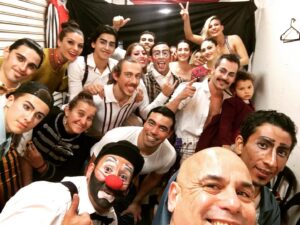Bicho Gómez Instagram - Acá disfrutando de este gran elenco de @cirquexxi.oficial 
@chulopez99 
@richard_illan 
@pamelagaregnani 
@paia.alonso 
@luchorodriguez193 @florencia.rodriguez.31 @th0massierra 
@franco.carvallo 
@leandro.rodriguez.33633 
@guille._.lopez 
@uli_gomez92 
@manucho_arias 
@belspivak 
@araxi_wu 
@nestor_lolit 
Y la colada @pao_cirque_  gracias a todos!!