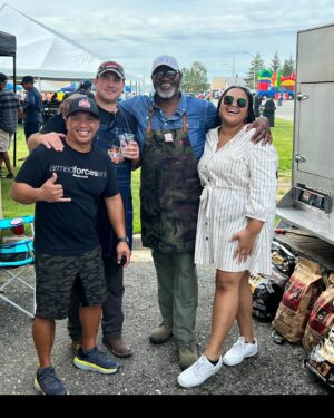 Big Moe Cason Instagram - Just over a month.. I’m honored to be going back to Alaska with my Daughter Montgomery and my bbq brotha Bob trudnak to cook my BBQ for Eielson Air Force and Fort Wainwright army bases it’s going to be a great time! #bbq #bbqfamily #Alaska #usmilitary #veterans #eielsonafb #fortwainwright @armedforcesent @bbqbob11 @breathing_halcyon 🇺🇸🎯🔥✊🏾