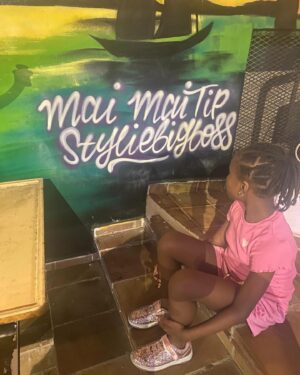 Big Narstie Instagram - My princess 9 blessing on the day of may ❤️❤️⭐️🙏🏿🎉🎉🎉 niyabingi zena warrior princess