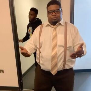 Big Narstie Instagram - When you wake up on vibes lol @mothecomedian and your friend ain’t on same vibes 😆😆😆 happy Friday people ⭐️🙏🏿