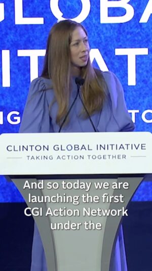 Bill Clinton Instagram - ⚡WATCH: Chelsea Clinton announces the CGI Reproductive Justice Action Network, which works to increase accessibility of reproductive health services. | #WorldHealthDay
