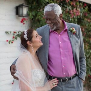 Bill Russell Instagram - Happy 1 year vow renewal #Anniversary to my wonderful wife.  We realized today we were married on the 8th, and renewed our vows on the 24th.  The #Kobe connection goes deep. ⁦‪