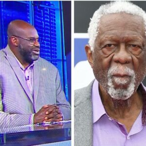 Bill Russell Instagram - @shaq stealing my look. Lol 
Who wore it better? @nba @nbaontnt