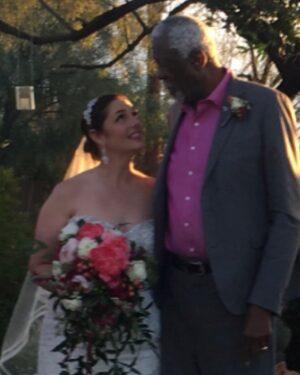 Bill Russell Instagram - Before I forget #HappyBirthday to my beautiful wife. Who a week ago said I do all over again.  #LOVE  Oh and #HappyBirthdayHarryStyles
