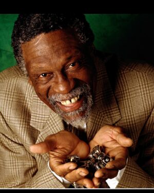 Bill Russell Instagram - Congratulations on game 3! Great job @celtics team! Let’s finish this and add to the pile of rings #Banner18 #nbafinals  @nba 💚🤍