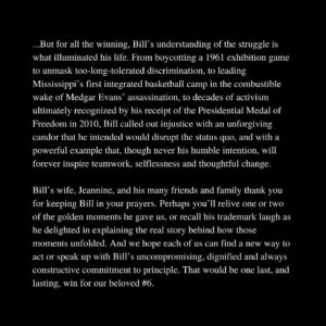 Bill Russell Instagram - An announcement…
