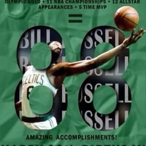 Bill Russell Instagram - Well I made it to the Big 88! Thank you to
my wonderful wife, our friends @sheroxx8 & Evan for making today possible. @lacountyfd #FS125 for keeping the inferno in check! @ohioplayersofficial #Fire @nba @celtics
@espn @bleacherreport @nbaontnt #saturdaymorning