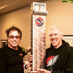 Bill Walton Instagram - “its here—now, 

one of the endlessly wonderful things about having Mickey Hart as your friend, hero, mentor, inspiration, and co-conspirator,

is how he constantly brings it, 

and with his eternally epic DRUMMING AT THE EDGE OF MAGIC 

now available as an e-book, 

there are no more acceptable excuses

about how you can’t find the rhythm, 

or you don’t know the answers, 

it’s just a click away, 

forever, whenever, wherever, 

we’re on our way, 

and there’s no time to lose, 

https://mickeyhart.net/drumming_edge/
