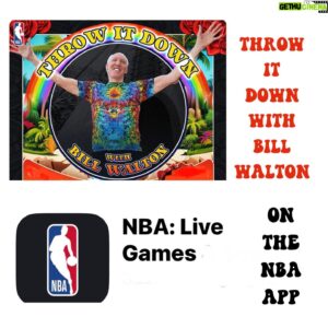 Bill Walton Instagram - Cavs at Wizards
Monday, February 6, 2023 
4pm PST 
NBA App 
Alternate Broadcast

#NBAThrowItDown