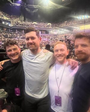 Billy Eichner Instagram - Took some time to celebrate, per Madonna’s instructions. Yes it took me 4 weeks to work up the strength to tell you James Taylor was my most played artist on Spotify this year. Happy Holidays.🎄❤️