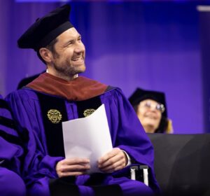 Billy Eichner Instagram - It was one of the biggest honors of my life to give the graduation speech at @northwesternu this year - specifically the School of Communication- which I graduated from as a theater major 25 years ago. (!!!) Northwestern is one of my favorite places in the world. I cannot imagine my life personally or professionally without having gone there. The friends I made there - not to mention my acting teacher, the glorious and beloved MARY POOLE - changed my life for the better in just about every way and I underestimated how emotional it would be to return to campus and speak to the graduating seniors. I love Northwestern and the friends I made there very much. Thank you to everyone who made it happen, especially Dean Johnson, and graduating senior @orlylewittes who gave me a truly hilarious introduction. And thanks always to Mary Poole, who retired from teaching but came to watch my speech and made me cry in the best possible way (Mary’s with me in the last few photos). Huge congrats to all the graduates and thanks again. It meant so much to me. GO CATS. 💜💜💜