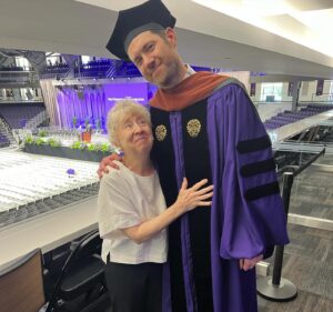 Billy Eichner Instagram - It was one of the biggest honors of my life to give the graduation speech at @northwesternu this year - specifically the School of Communication- which I graduated from as a theater major 25 years ago. (!!!) Northwestern is one of my favorite places in the world. I cannot imagine my life personally or professionally without having gone there. The friends I made there - not to mention my acting teacher, the glorious and beloved MARY POOLE - changed my life for the better in just about every way and I underestimated how emotional it would be to return to campus and speak to the graduating seniors. I love Northwestern and the friends I made there very much. Thank you to everyone who made it happen, especially Dean Johnson, and graduating senior @orlylewittes who gave me a truly hilarious introduction. And thanks always to Mary Poole, who retired from teaching but came to watch my speech and made me cry in the best possible way (Mary’s with me in the last few photos). Huge congrats to all the graduates and thanks again. It meant so much to me. GO CATS. 💜💜💜